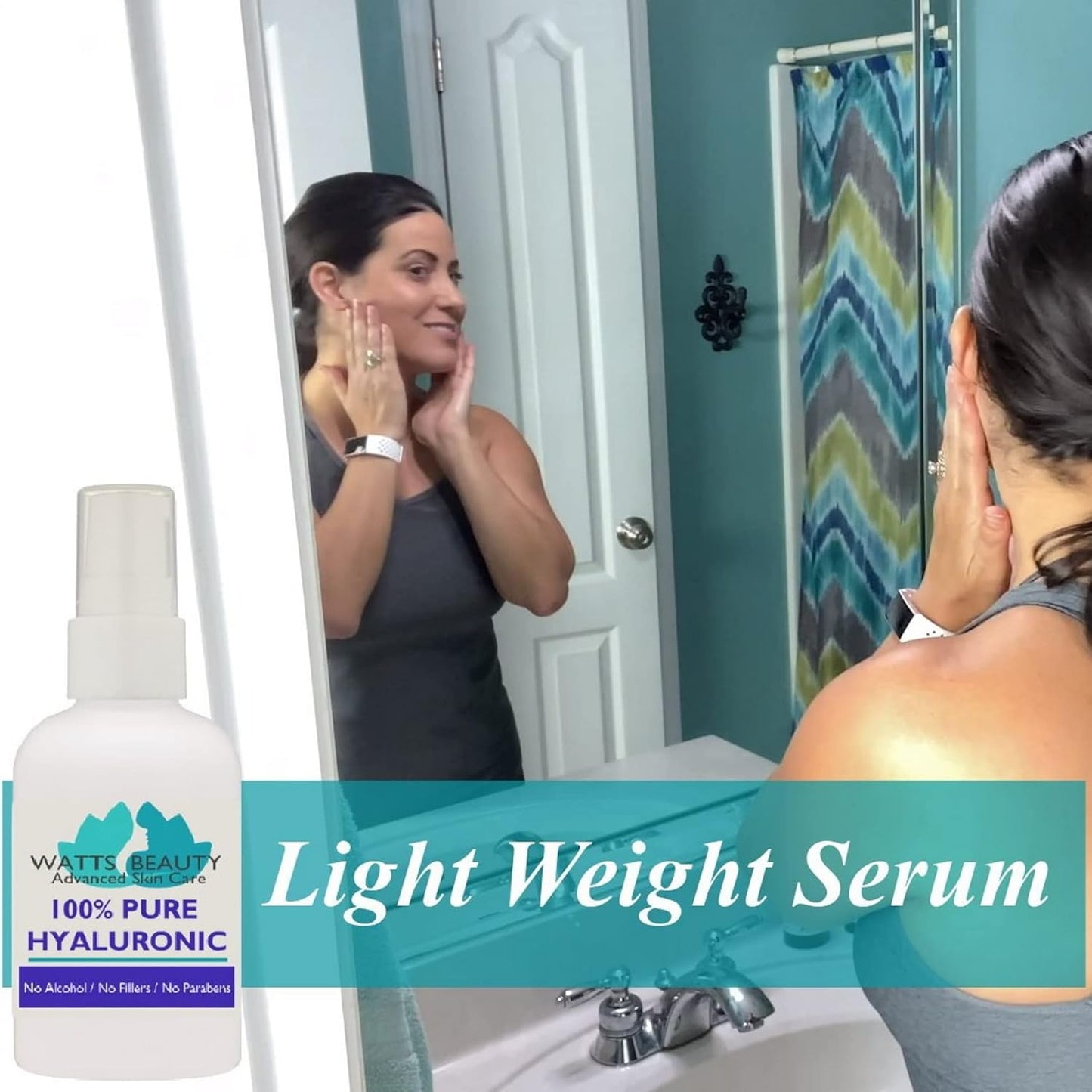 Hyaluronic Acid Anti-Aging Wrinkle Serum - 100% Pure, Alcohol-Free | 4 oz for Face & Body