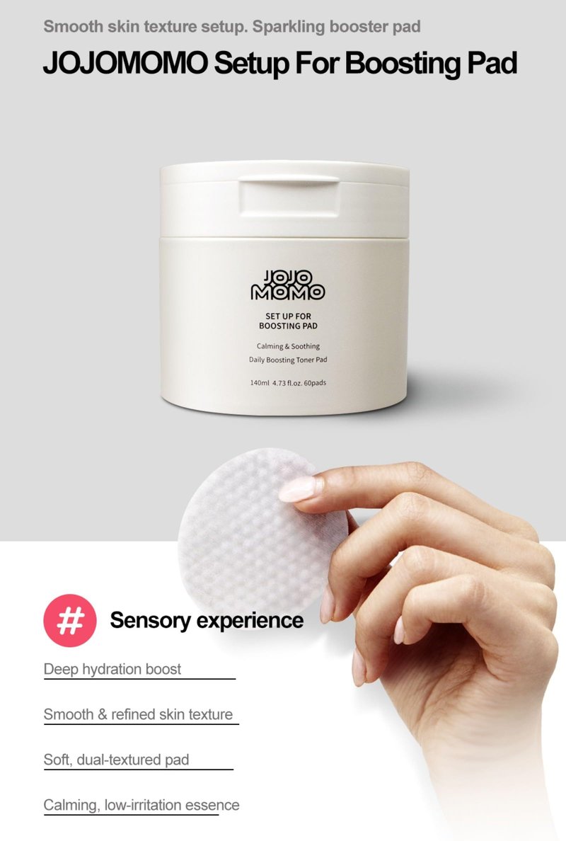 Toner Pad, 60 Pads | Clarifying & Hydrating Facial Pads for Women | Pre-Makeup Skin Prep, Pore Care, Skin Cleaning Wipe, K-Beauty, Made in Korea.