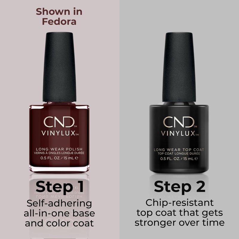 CND Vinylux Longwear Brown Nail Polish, Gel-like Shine & Chip Resistant Color, Toffee Talk, 0.5 fl. oz