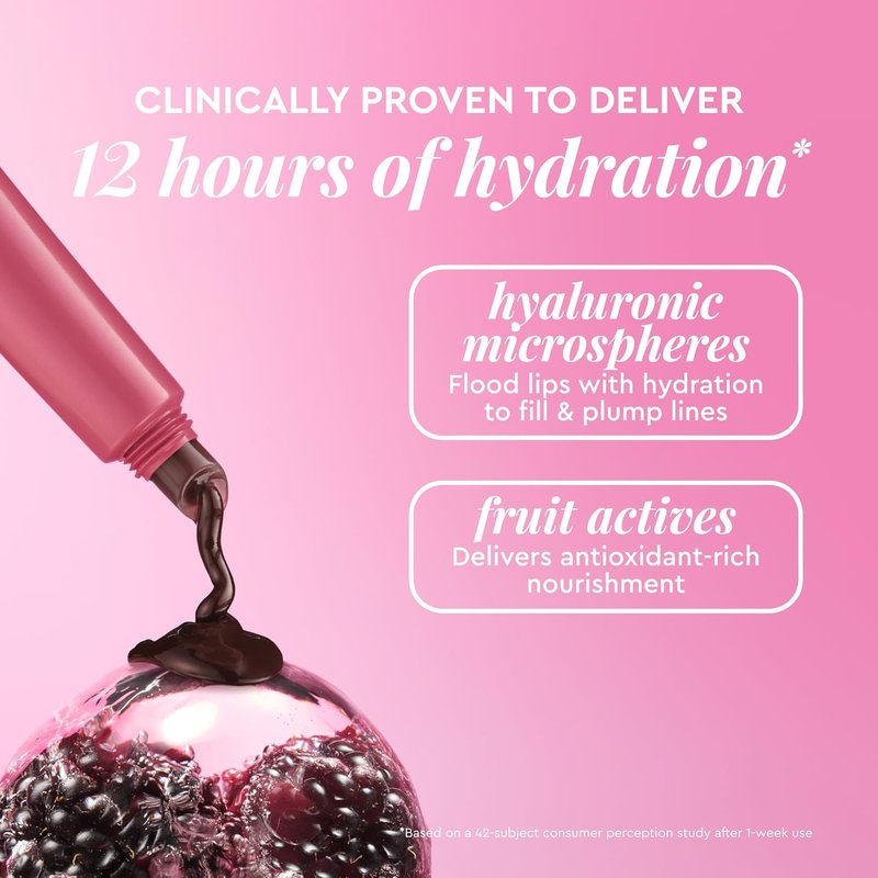 Glow Recipe Lip Treatment - 12Hr Hydrating Balm with Hyaluronic Acid | Sheer Berry Tint (15 ml)