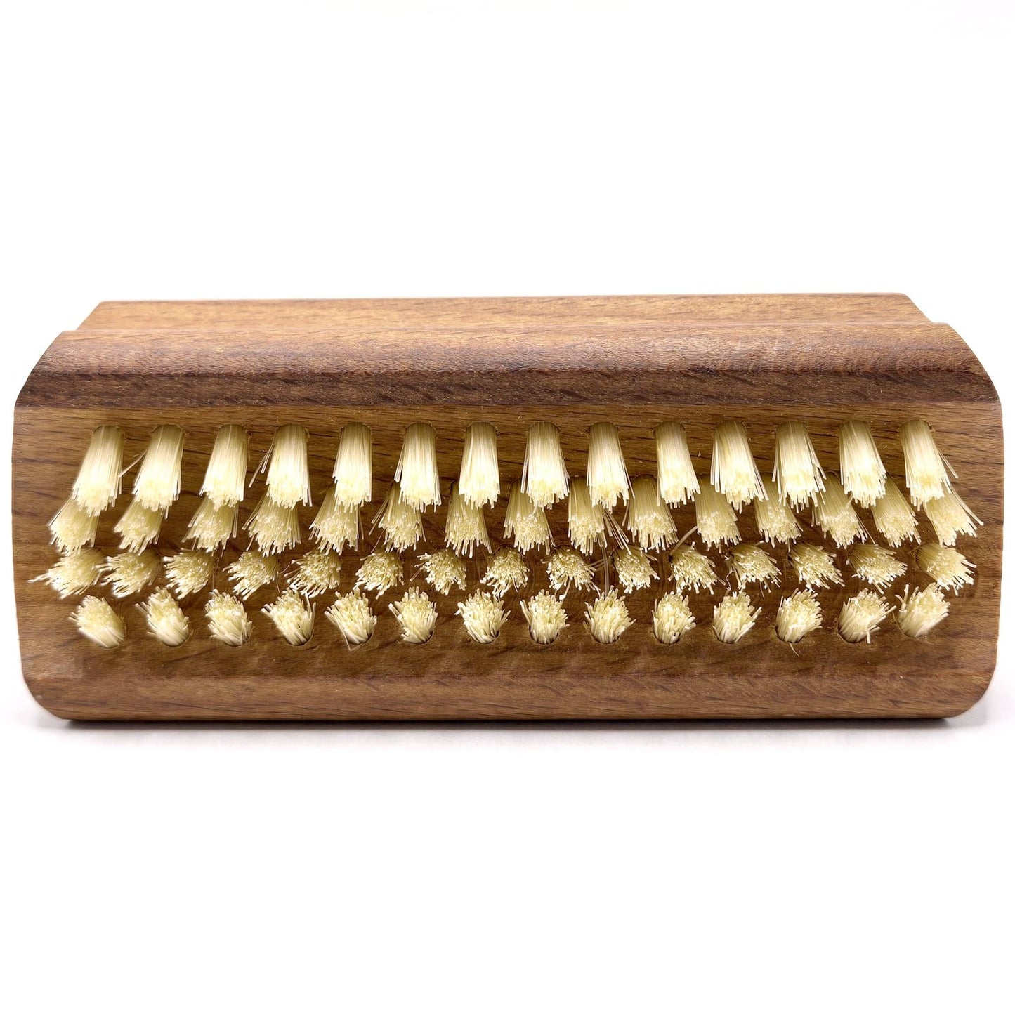 Fendrihan Genuine Boar Bristle Nail Brush with Beech Wood Handle, Made in Germany (Light Bristles)