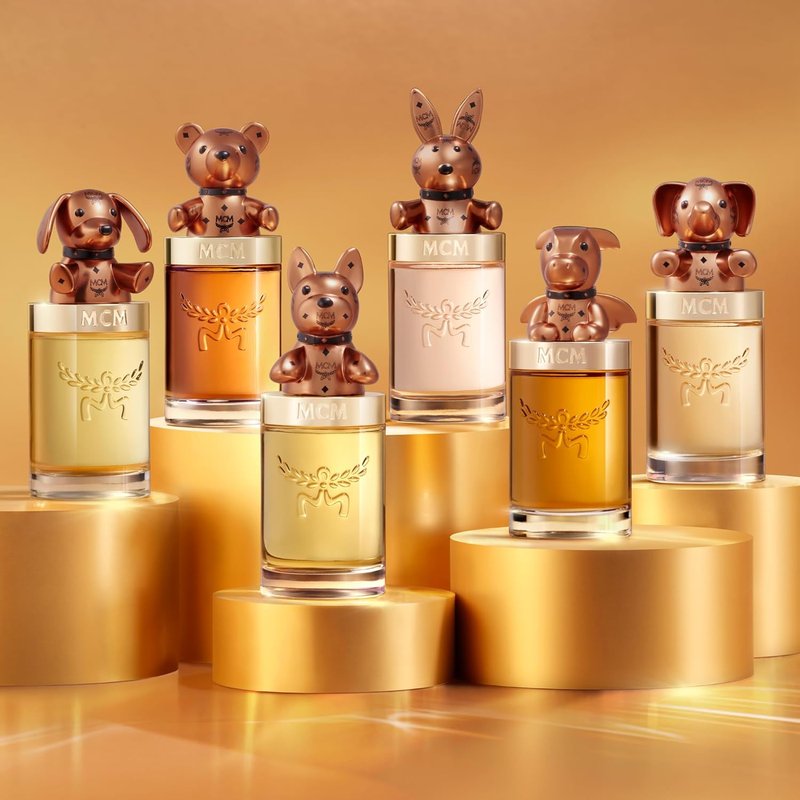 MCM Fragrance Collection Mighty Bear Eau de Parfum Gift Set | Mini & Travel Sprays 0.34 & 0.5 Fl. Oz.