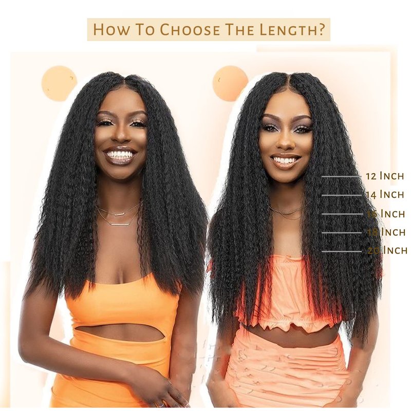 Caliee Microloop Hair Extensions Microlink Human Hair for Black Women Kinky Straight 16 Inch Micro Beads Hair Extensions Human Hair Natural Black 1B Color 50g 50s