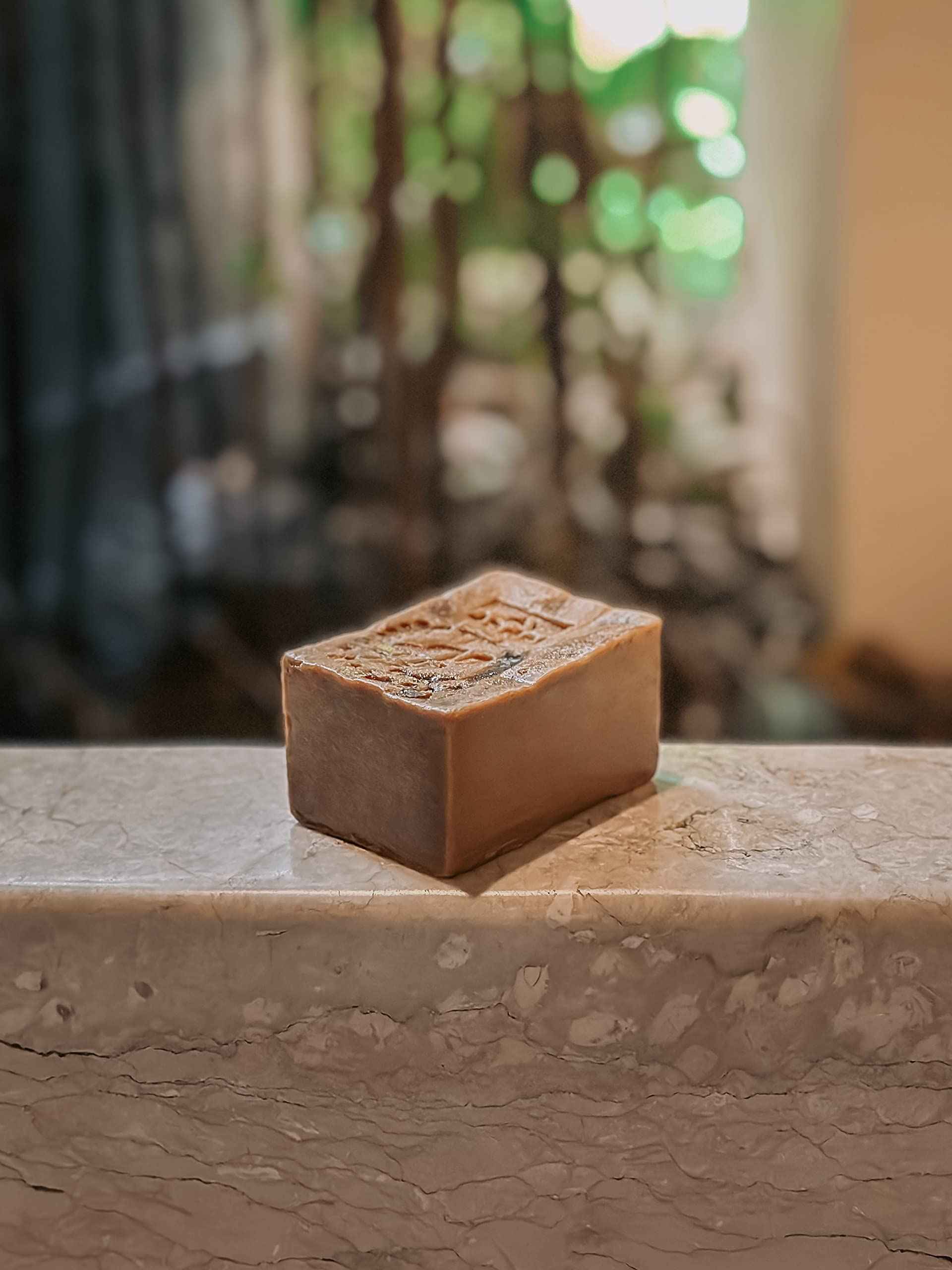 Traditional Ghar Soap 2-Pack | Handmade with Olive and Laurel Oils | Gentle, All-Natural Soap for Face & Body & Hair, Suitable for All Skin Types | 70% Olive Oil & 30% Laurel Oil (2x180g / 2x6.34oz)