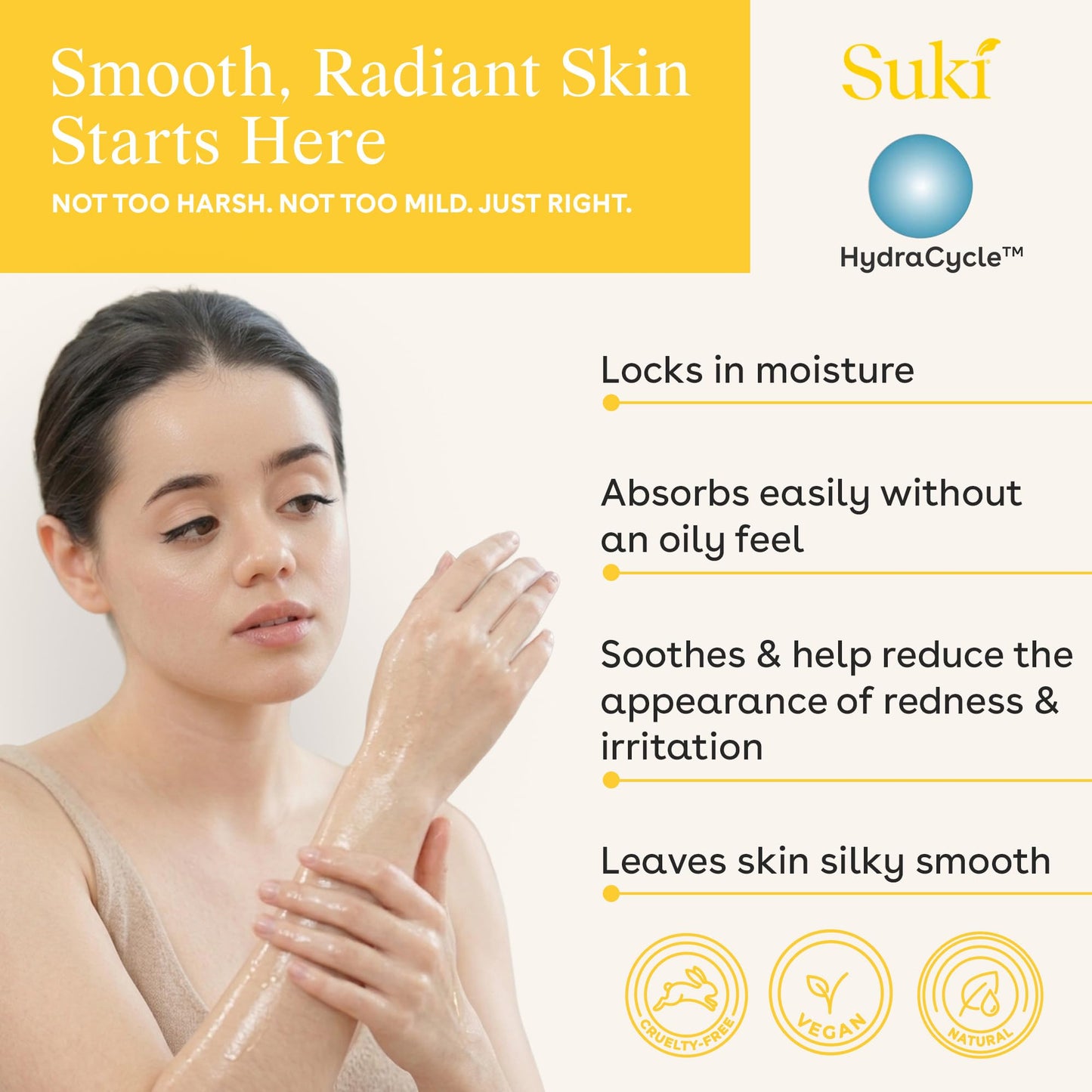 Suki Skincare Hydrating Body Oil, 4 Ounces