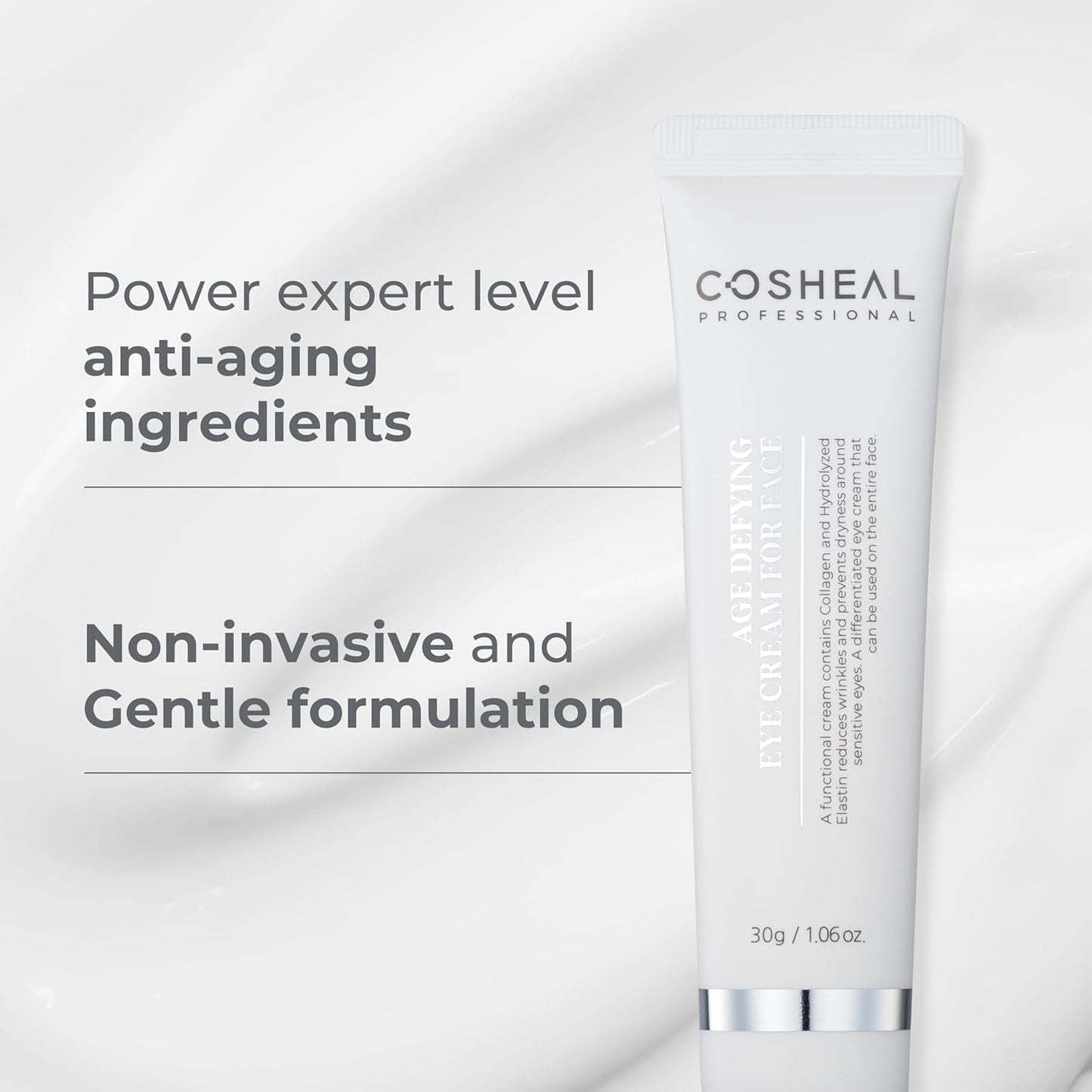 Age Defying Eye Cream - Anti-Aging Under Eye Treatment for Dark Circles & Fine Lines | 1.06 oz, Hypoallergenic