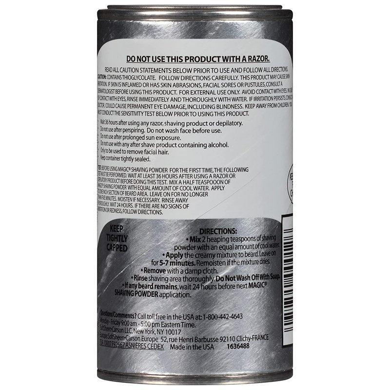 Magic Skin Conditioning Shaving Powder 4.5 oz (Pack of 4)