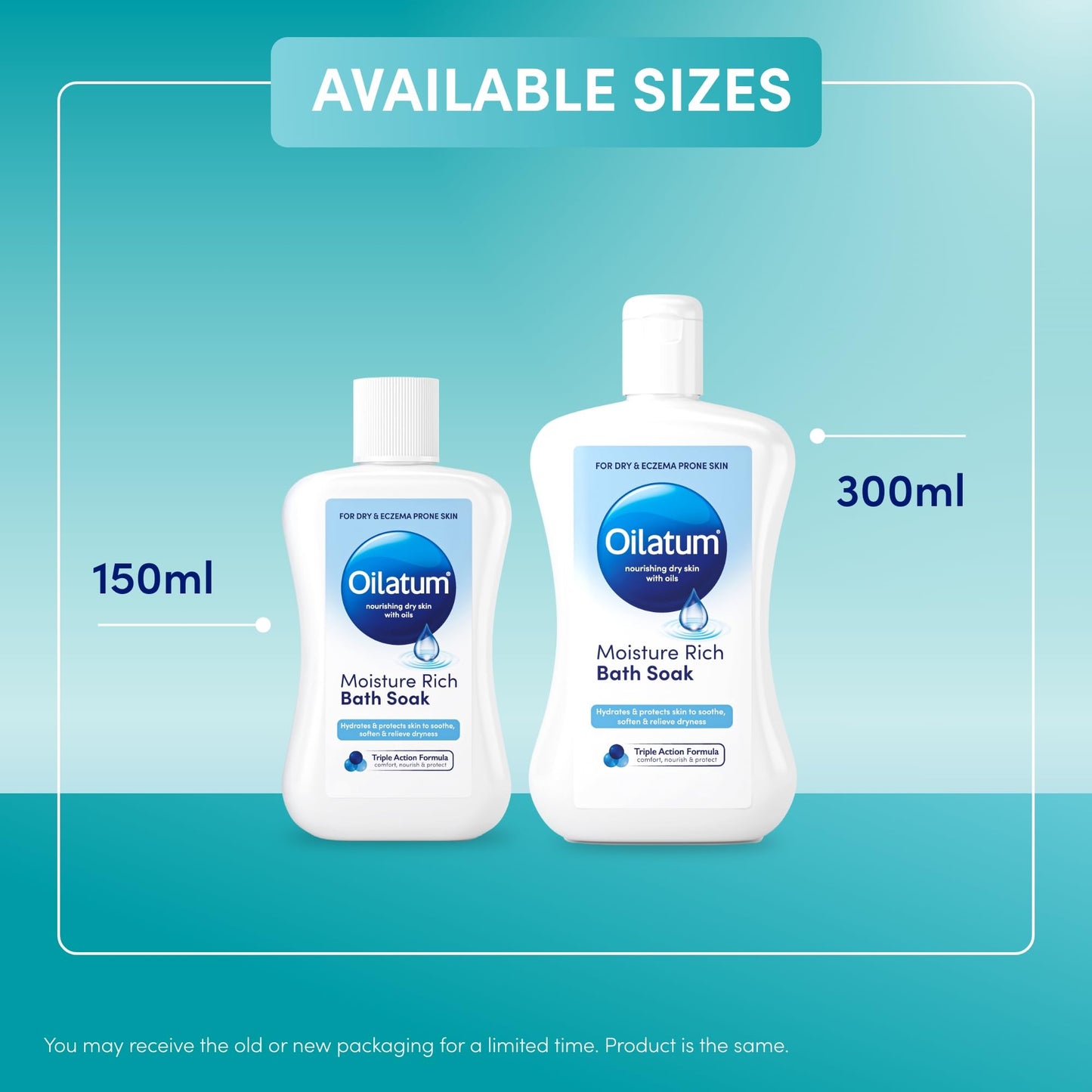 Oilatum Bath Formula 300ml, for Itchy Irritating Dry Skin Conditions