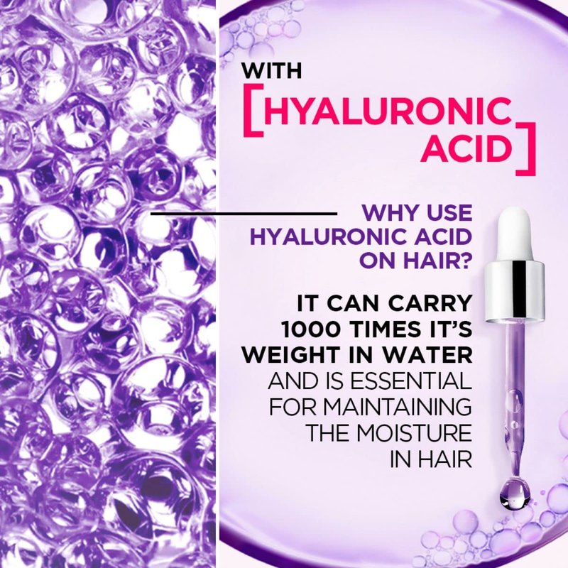 L'Oreal Paris Hyaluron Moisture Leave-In Night Cream for Dry Hair 180 ml