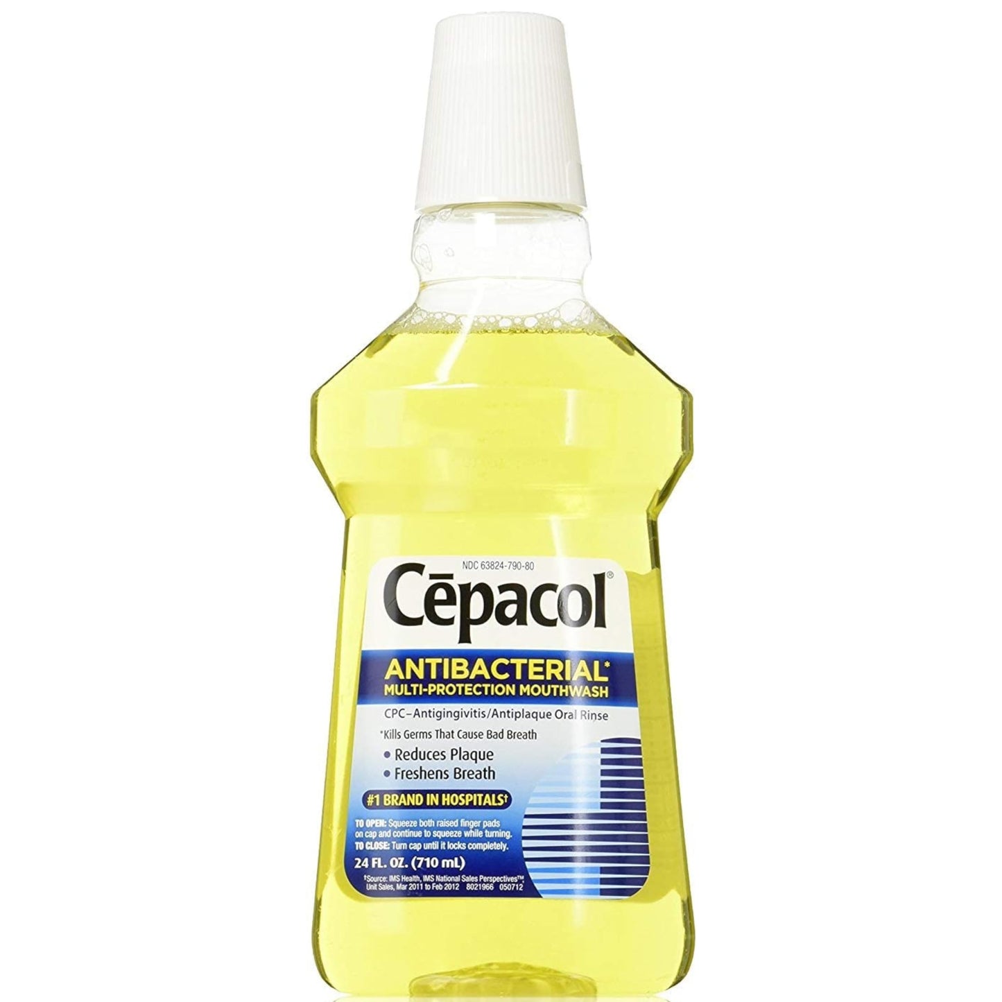 Cepacol Antibacterial Multi-Protection Mouthwash Original- 24 oz, Pack of 5