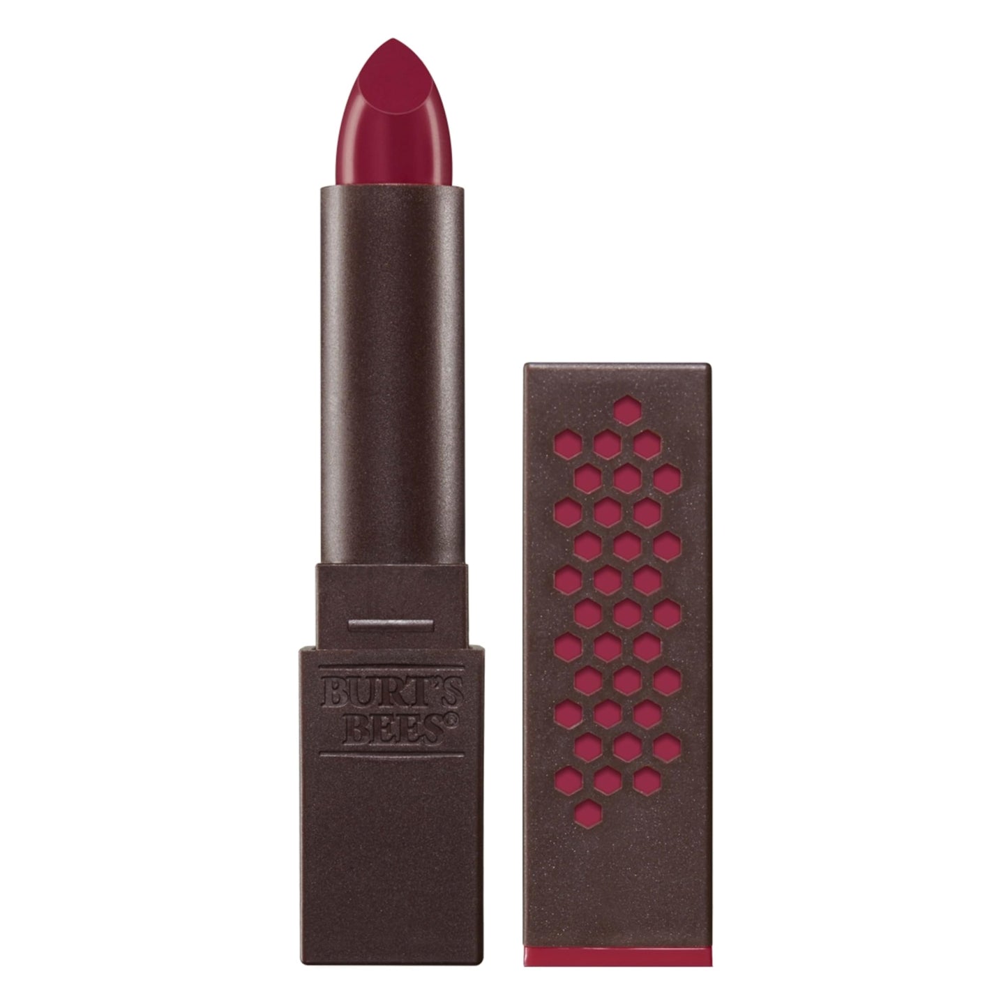 Burt’s Bees 100% Natural Moisturizing Lipstick, Ruby Ripple, 1 Tube