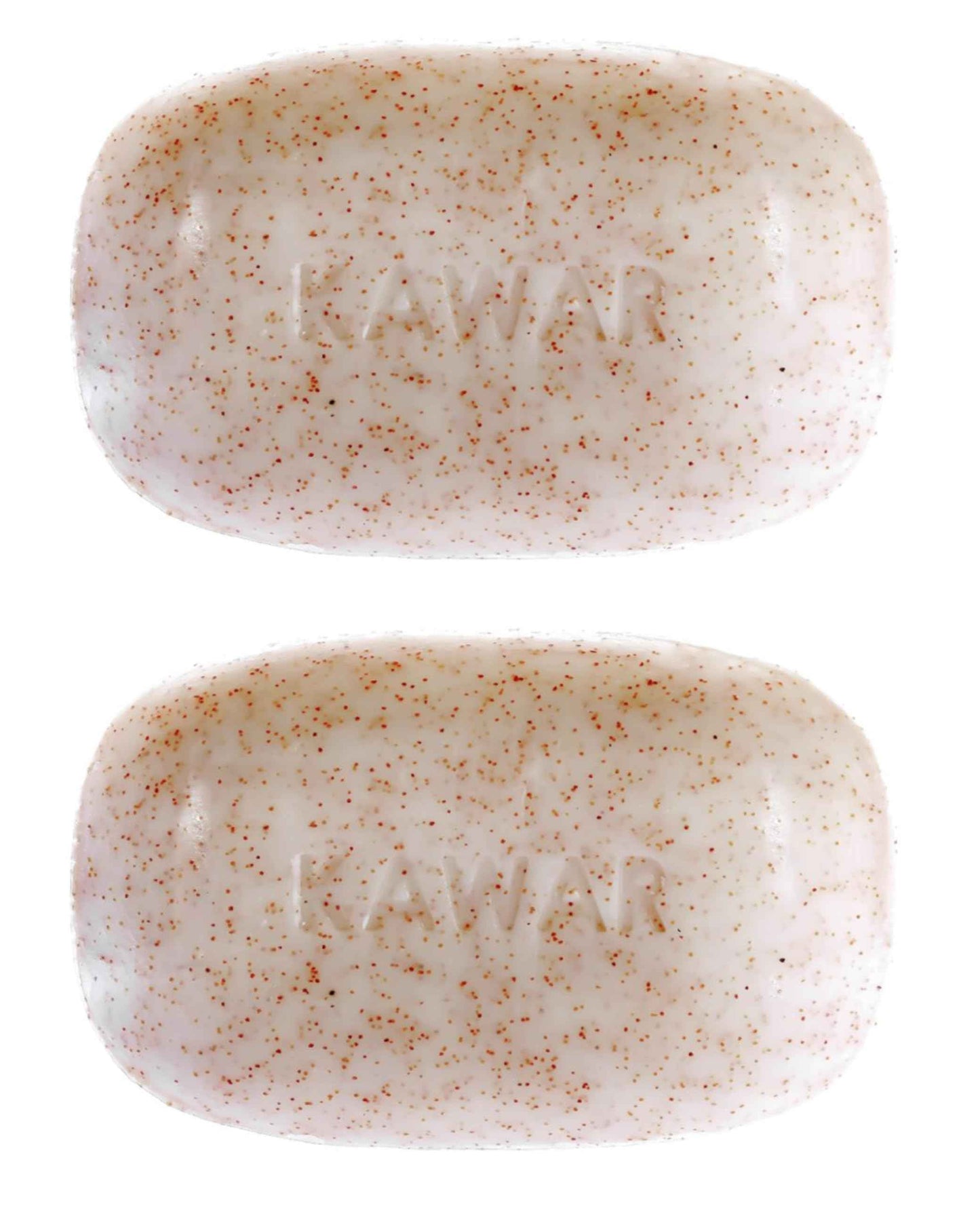 KAWAR Dead Sea Exfoliating Soap with Dead Sea Sand - Salicylic Acid, Magnesium Chloride, Shea Butter, Olive Oil & Tea Tree - Vegan Soap Bar for Men & Women, 4.2 oz (Pack of 2)