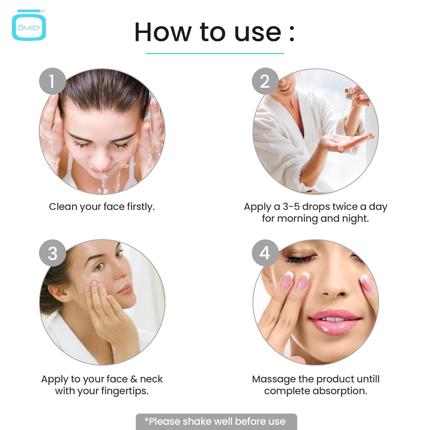 Tranexamic Acid Serum for Face - Skin Brightening Formula with Hyaluronic Acid | 1 fl oz / 30ml