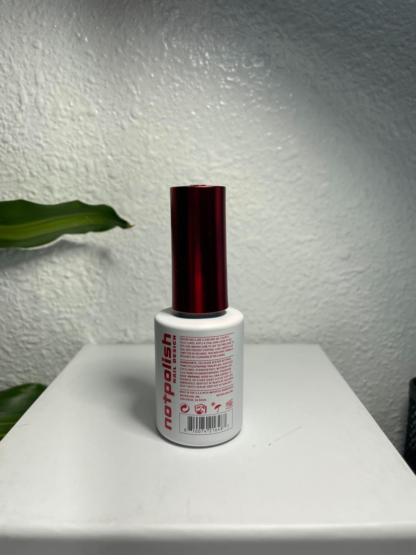 Notpolish Gloss-It Nail Top Coat – Shiny, No-Wipe Clear Top Coat Gel Nail Polish for Long-Lasting, Glossy Finish – Quick-Curing, Chip-Resistant Formula for Gel, Acrylic & Dip Powder Nails (0.5 oz)