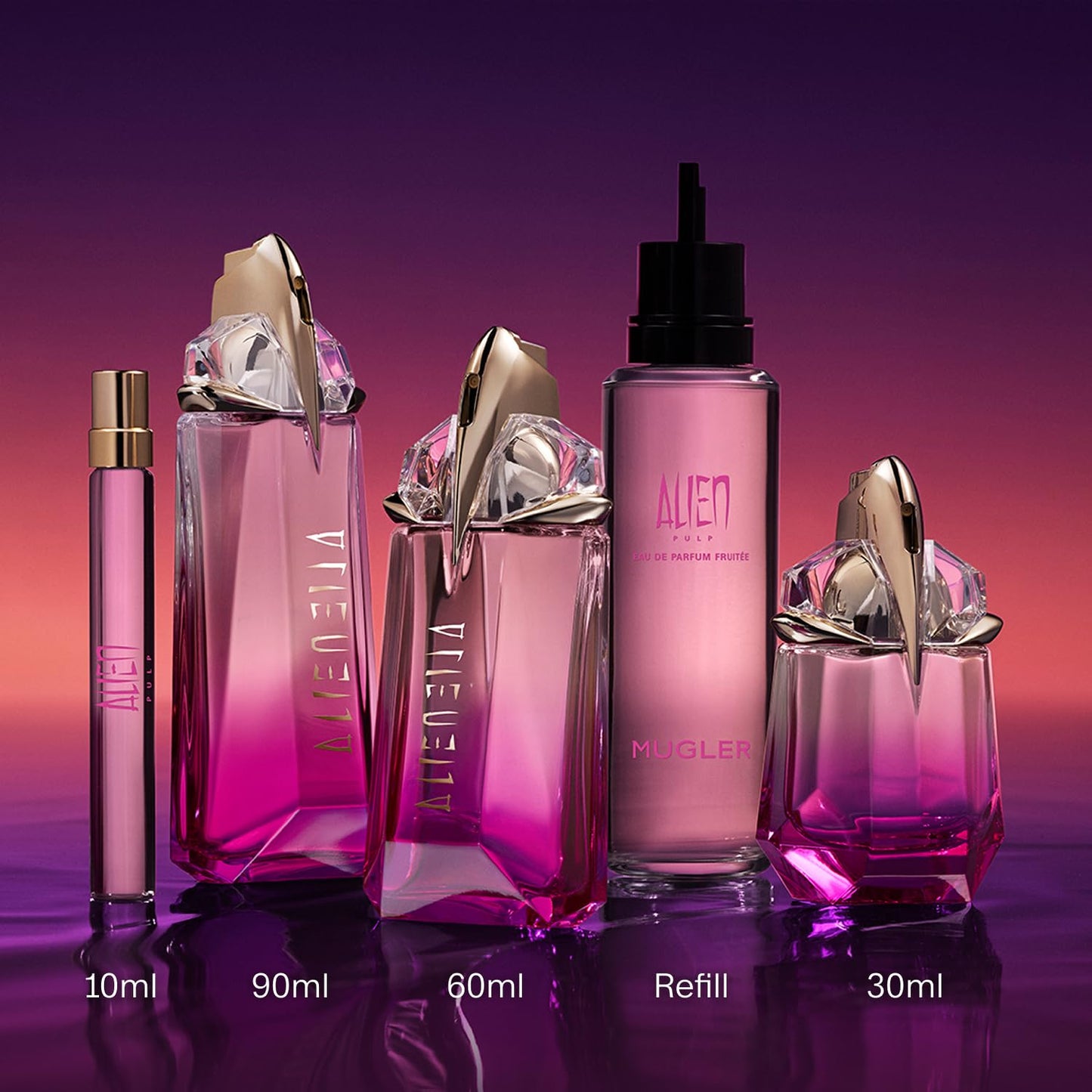 Mugler - Alien Pulp - Eau de Parfum - Fruity, Floral Womens Perfume - With Raspberry, Jasmine & Musks - 3 Fl Oz