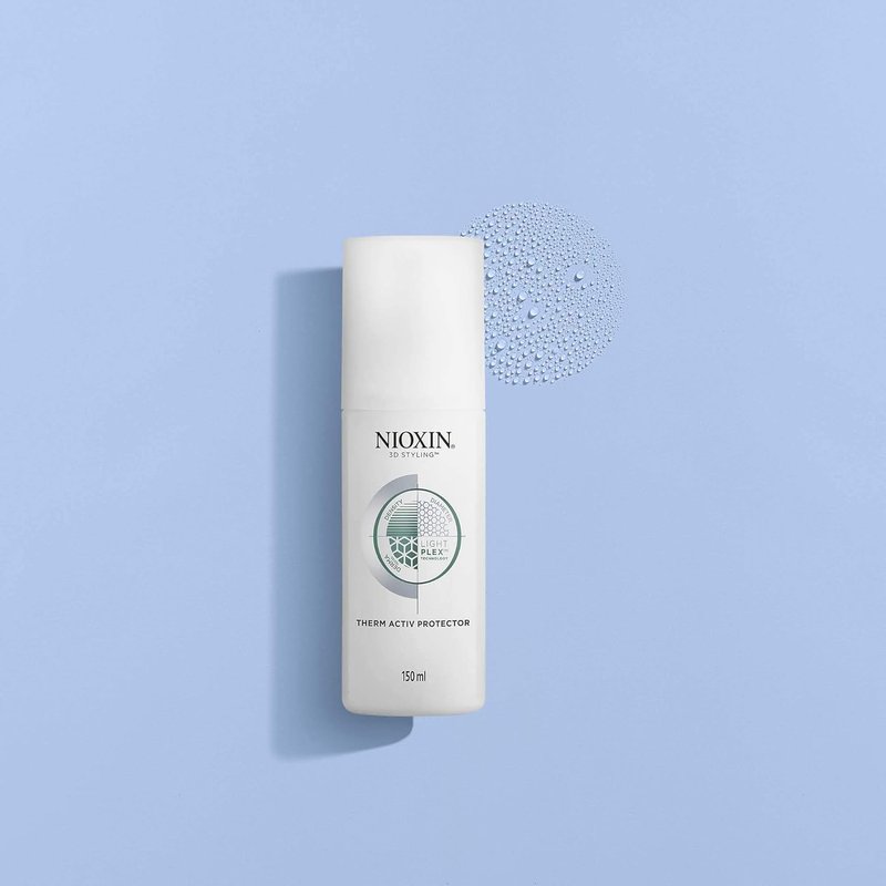 Nioxin 3D Styling Therm Active Heat Protector Spray - 5.1 Oz | Protects Hair from Heat Damage