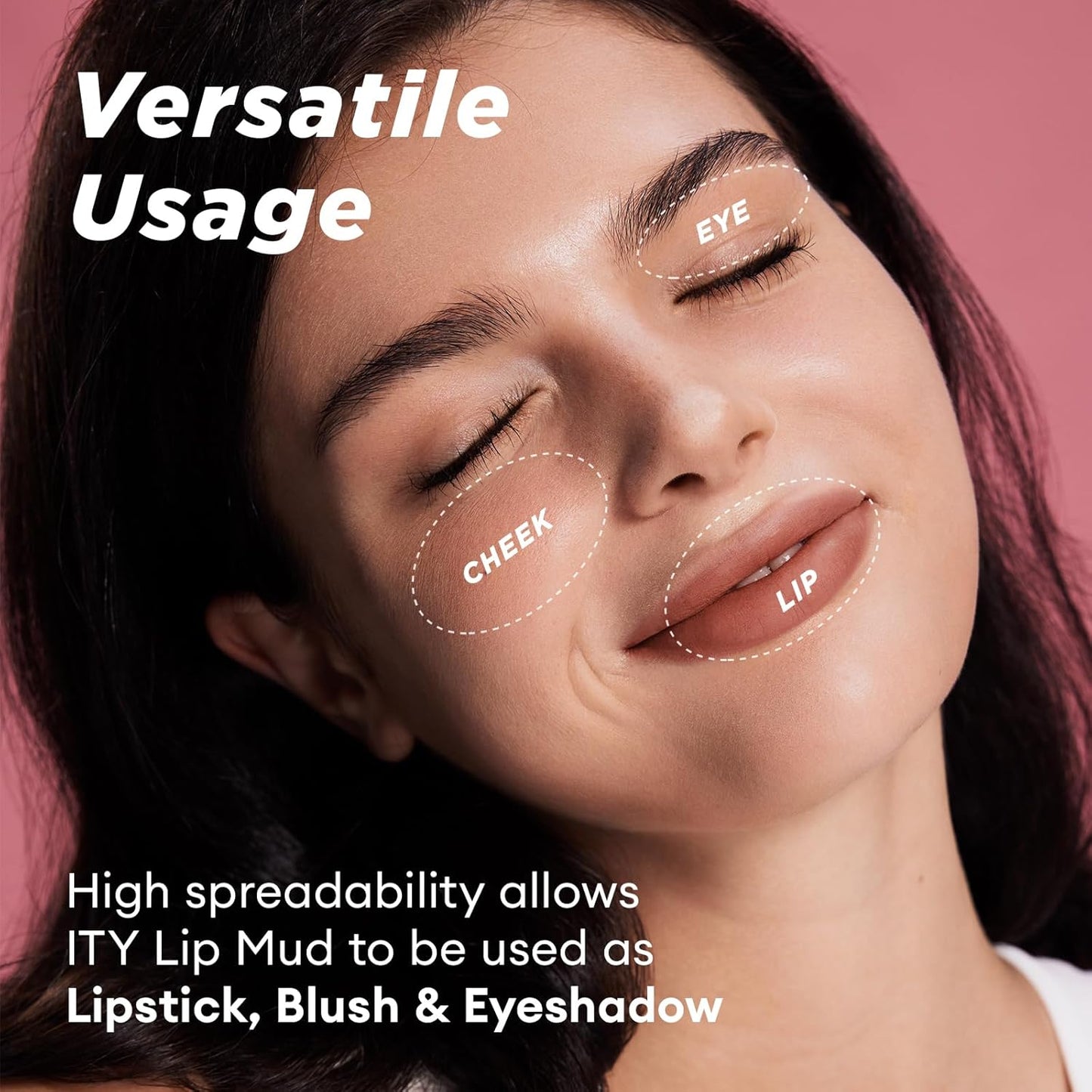 Velvet Matte Finish Lip Stain | Mousse Textured Lip Clay in Apricot - Rich Pigment, Conceals Lip Lines, 0.14 oz (4g)