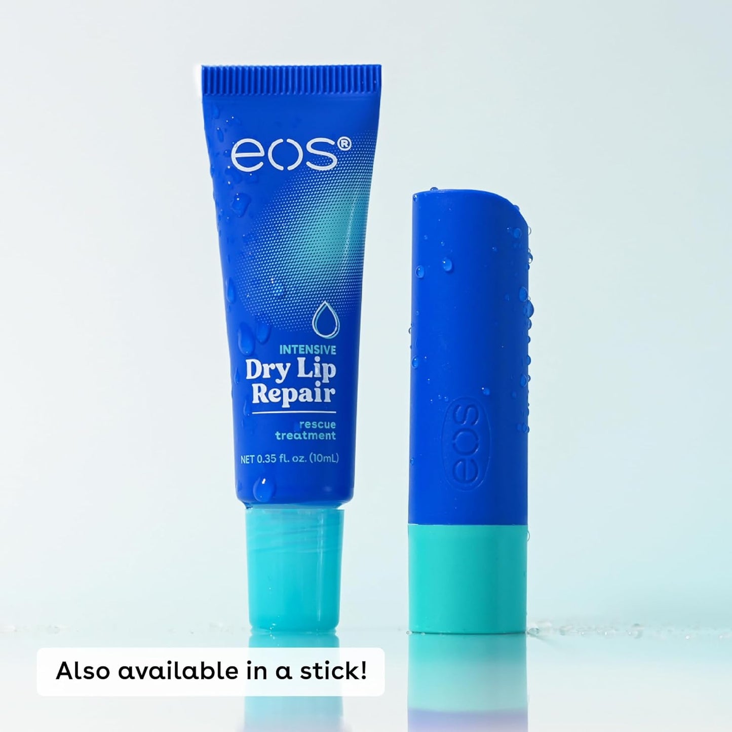 EOS Lip Repair - Extra Dry Lip Treatment with 24HR Moisture | Natural Strawberry Extract, 0.35 fl oz
