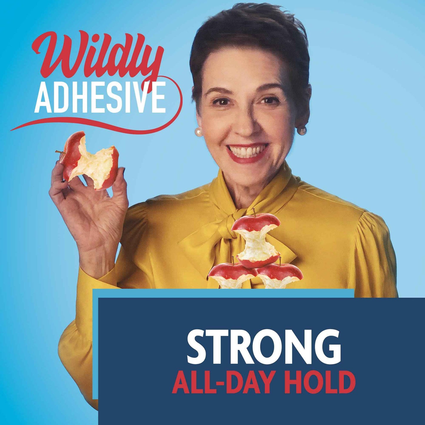 Sea Bond Secure Denture Adhesive Seals, Original Uppers, Zinc-Free, All-Day-Hold, Mess-Free, 30 Count (Pack of 2)