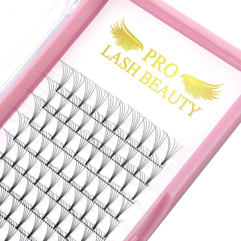 Premade Volume Eyelash Extensions - 5D C Curl Short Stem Fans | 9-20mm Lengths for Stunning Lashes