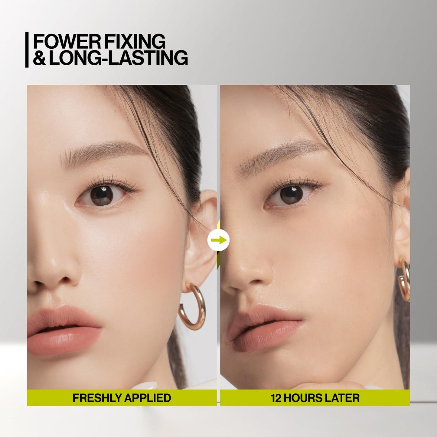 Unleashia Shaper Defining Eyebrow Fixer & Pencil No1. Oatmeal Brown - Super Slim 1mm Eyebrow Pencil