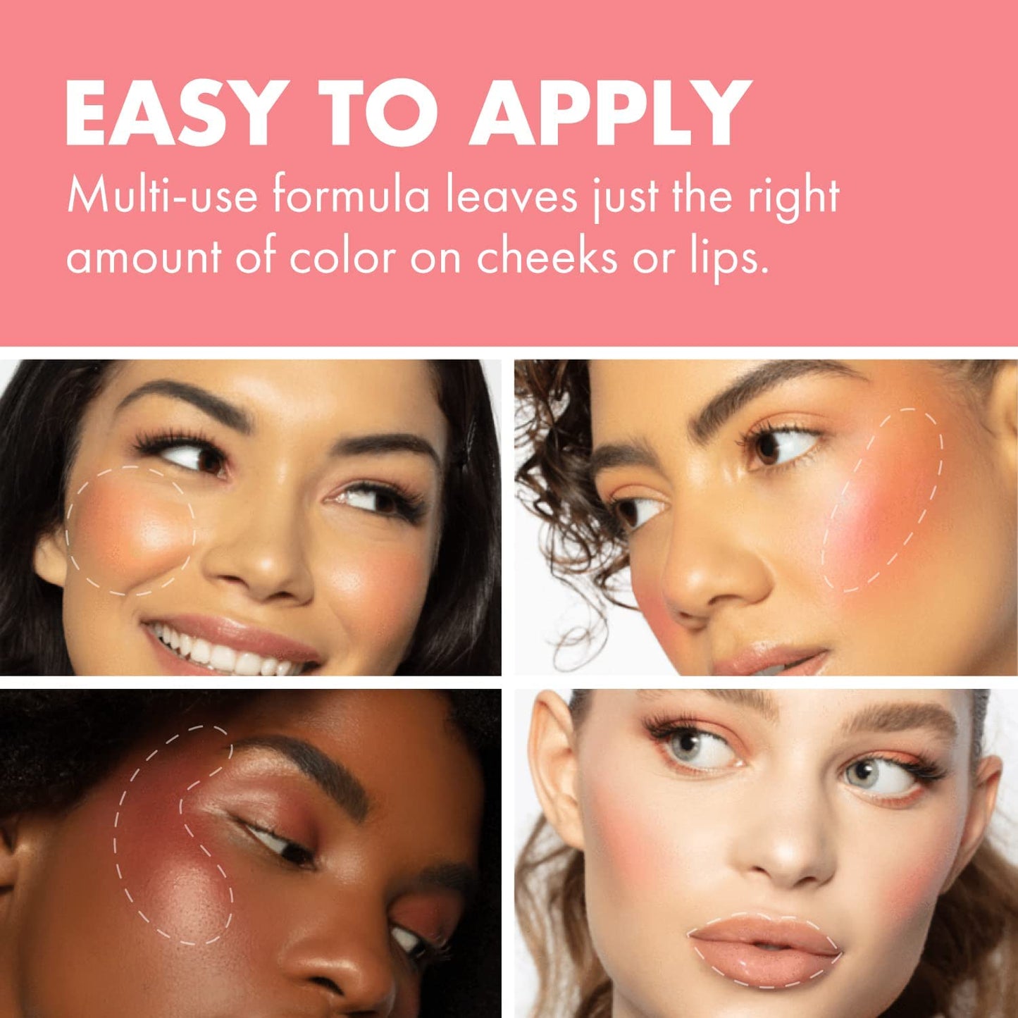 Milani Cheek Kiss Liquid Blush Makeup, Lightweight, Blendable & Buildable for Radiant Flushed Cheeks, Skin-Loving Formula - Nude Flush