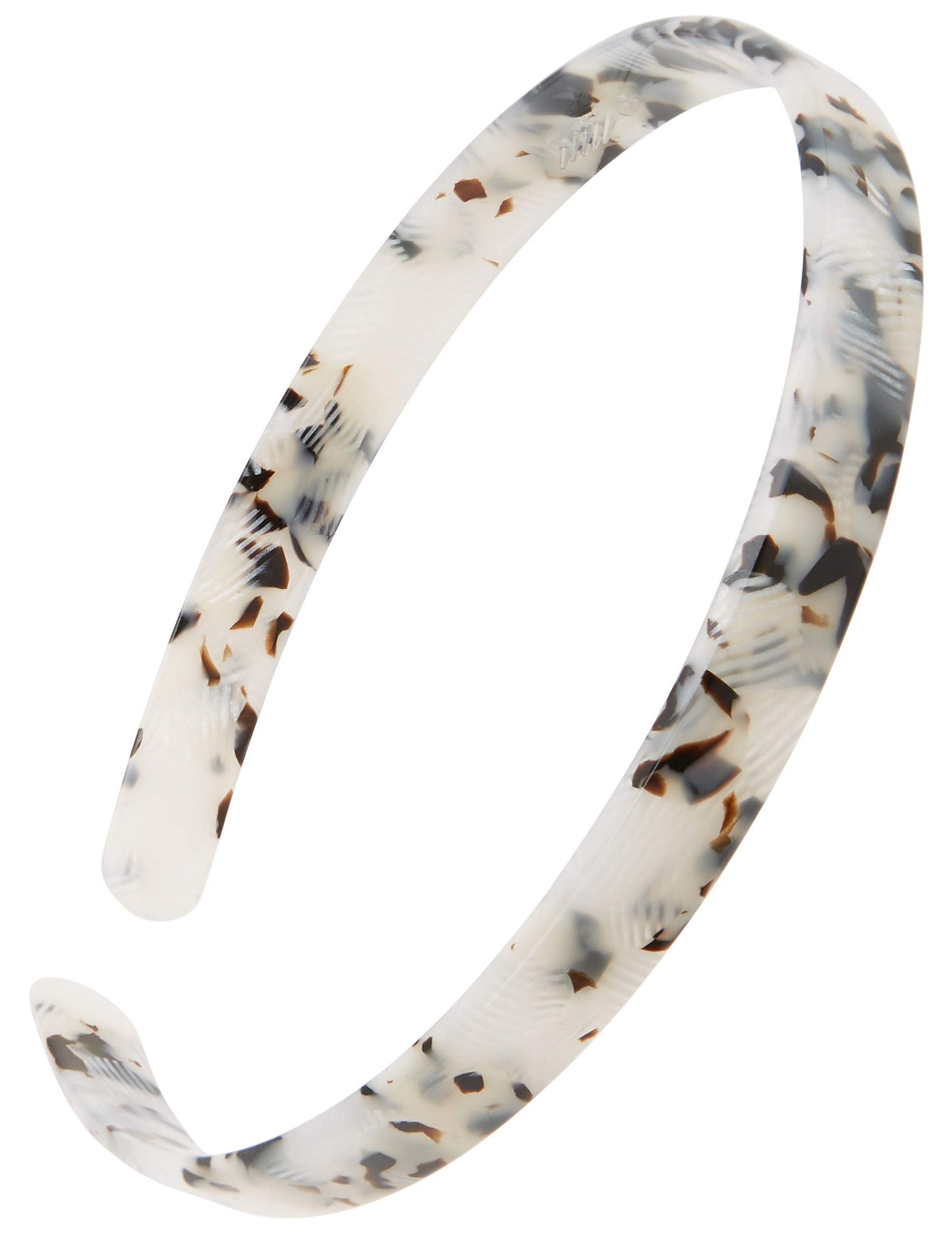France Luxe 1/2" Ultracomfort Headband - Spot White