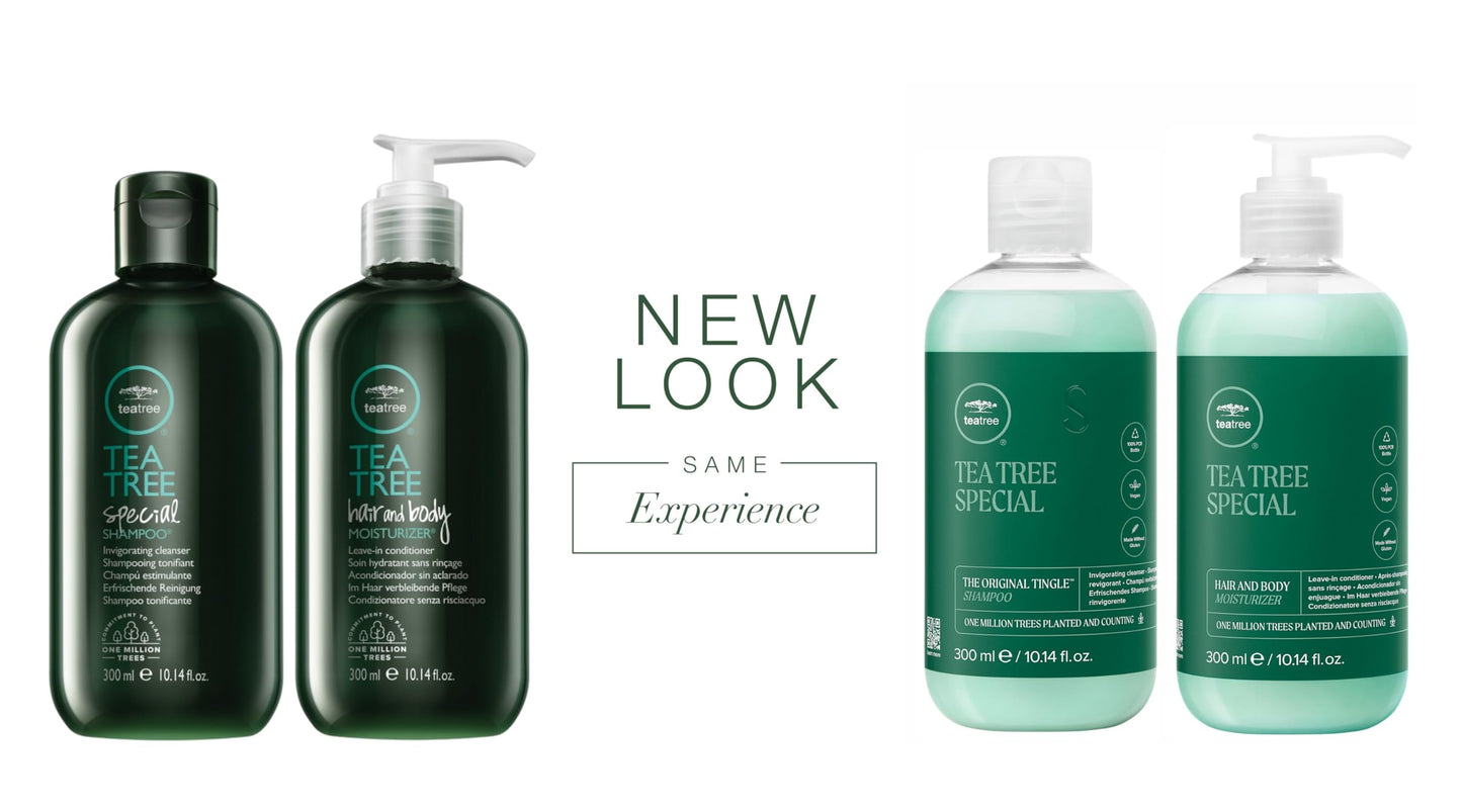 Tea Tree Special Shampoo Deep Cleans, Refreshes Scalp Hair and Body Moisturizer Leave-In Conditioner, Body Lotion, For All Hair + Skin Types, 10.14 fl oz, Set