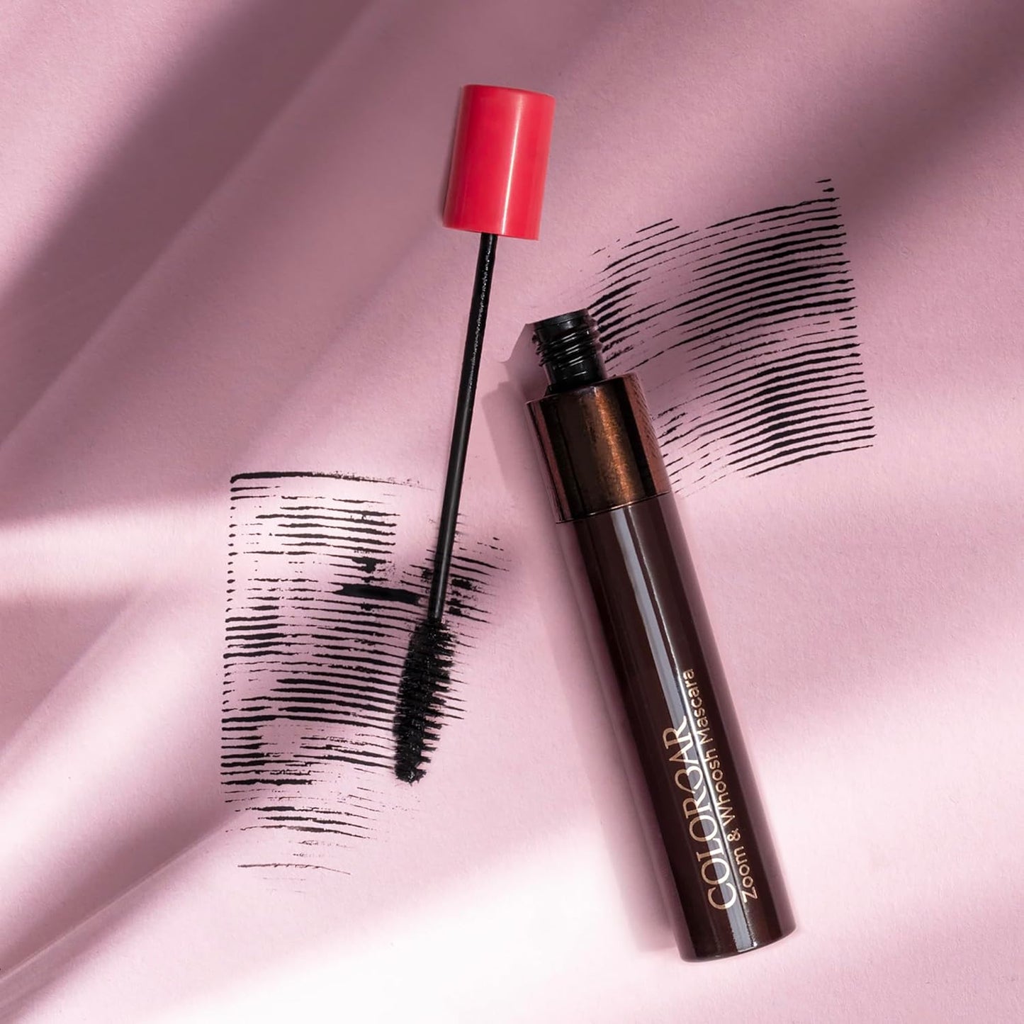 Waterproof Mascara - Flake-Proof & Smudge-Proof Finish | Voluminous 001 Black Sin - 0.3 oz