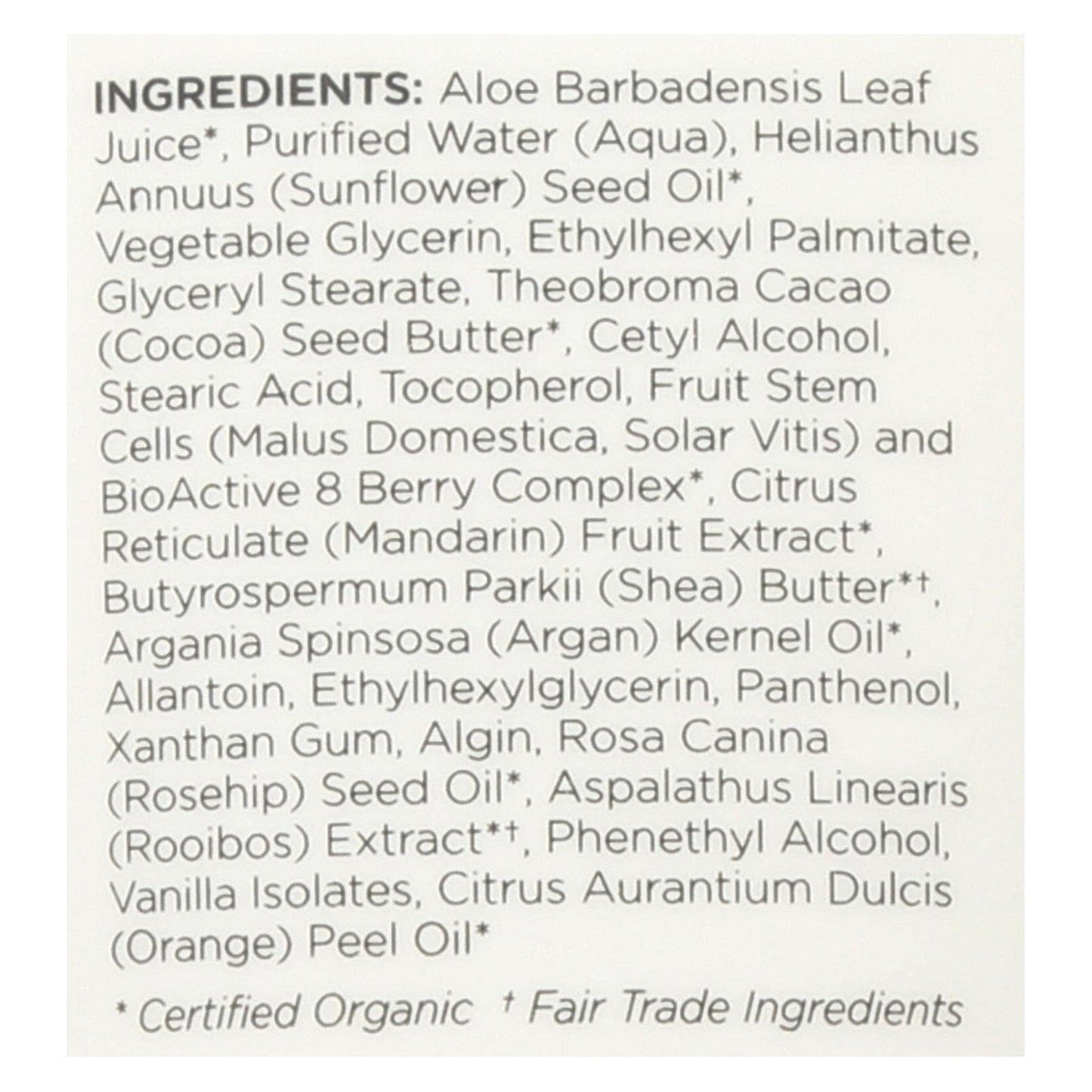 Andalou Naturals Mandarin Vanilla Vitalizing Body Lotion, 8 Ounce
