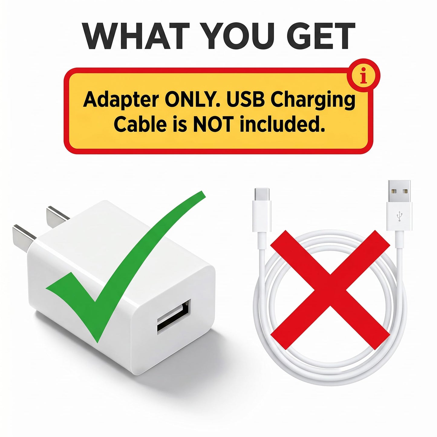 Sonicare 4100 Charger Toothbrush USB Power Adapter Compatible for Philips Sonicare 4100 3100, 2100, 1100, Bitvae, 7AM2M Electric Toothbrush Charger Adapter