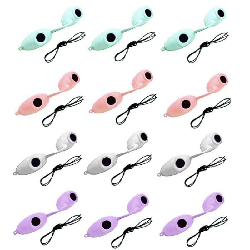 Super Sunnies Tanning Bed Goggles FDA Compliant UV & Red Light Therapy Protection - Assorted Colors 12 Pack