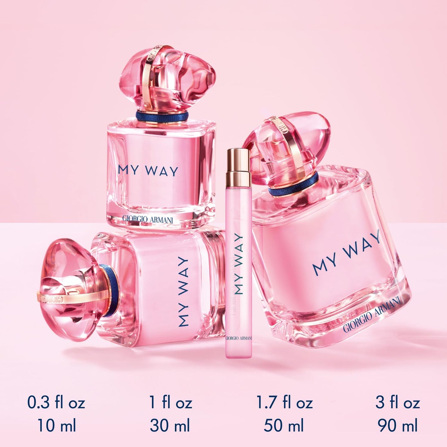 Armani Beauty – My Way Nectar – Eau de Parfum – Perfume for Women – Floral Fruity Women’s Fragrance – Bergamot & Pear, Tuberose Heart, Vanilla Notes - 3.0 FL Oz