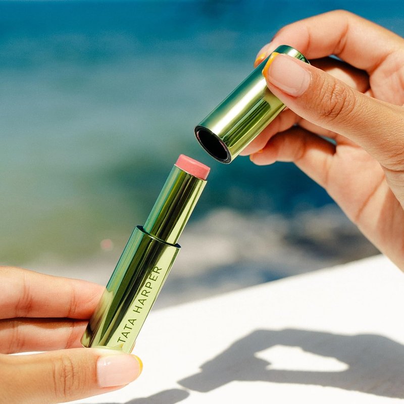 Tata Harper 3-in-1 Hydrating Lip Treatment - Nourishing, Natural Formula for Soft, Plump Lips | 0.5 oz