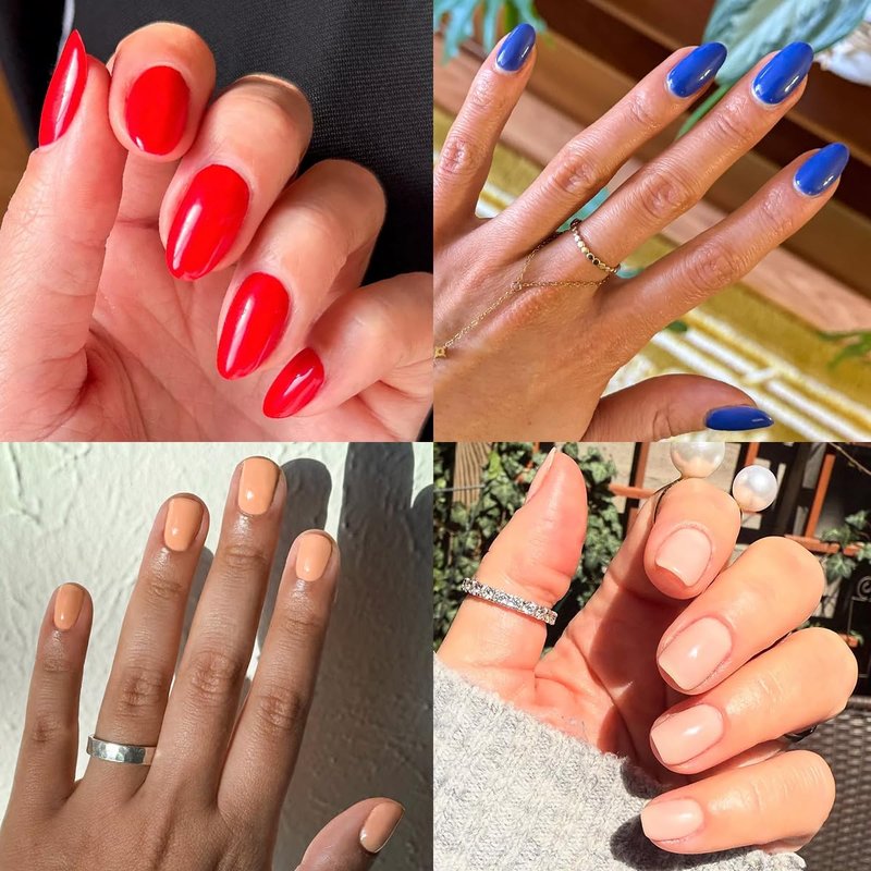 Olive & June Gel Polish Top Coat - Long Lasting, Damage-Free Nail Finish | Vegan & Cruelty-Free