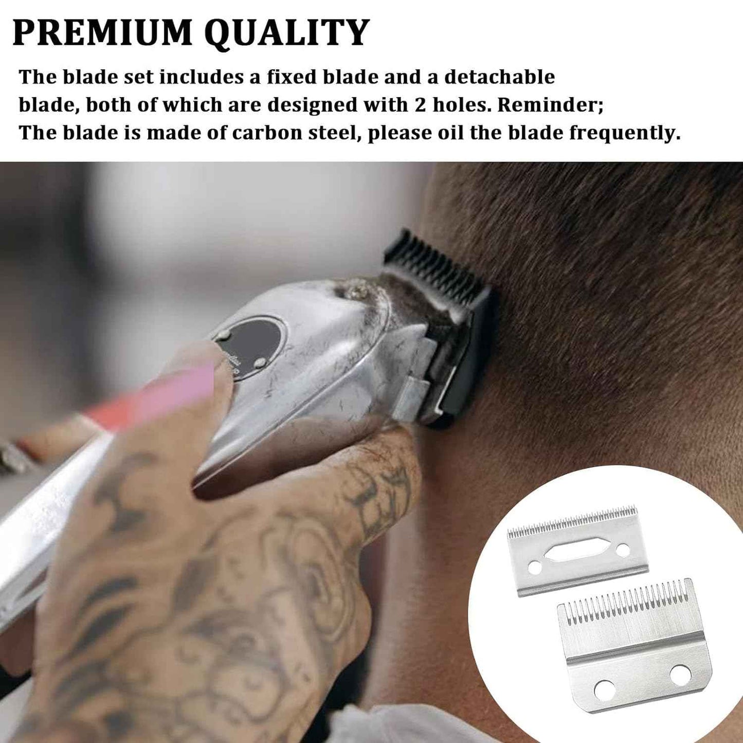 2161 Clipper Blade for 5 Star Cordless Magic Clip #8148 Replacement Wahl Balding 6X0 5 Star balding Clippers