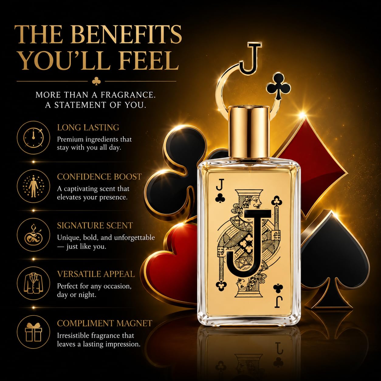 Fragrance World Jack - Eau de Parfum Perfume For Men, 80ml