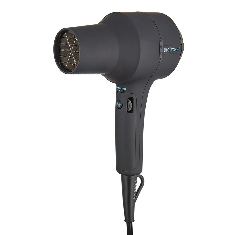 Bio Ionic PowerDiva Pro Speed Hair Dryer, Blow Dryer with Adjustable Heat & Speed, Professional Hair Styling Tool for Fast, Frizz-Free Hairstyles, Cool Shot, Compact for Travel, 1875W