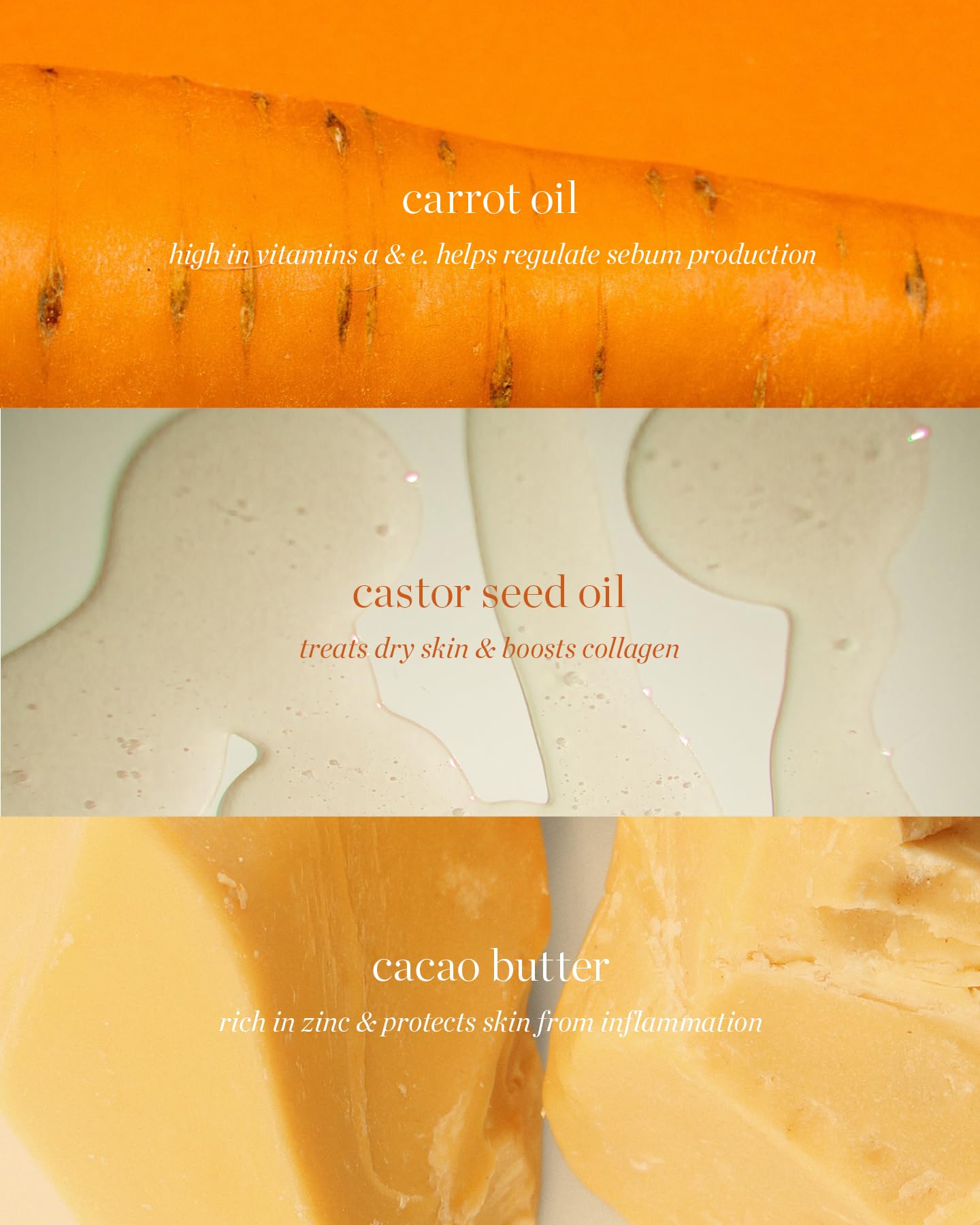 Ere Perez - Natural Carrot Color Pot | For Lips + Cheeks | Buildable, Blendable, Creamy, Vibrant, Satin Finish | Cacao Butter, Avocado + Castor Seed Oil | Vegan, Cruelty-Free, Clean Beauty (Holy)