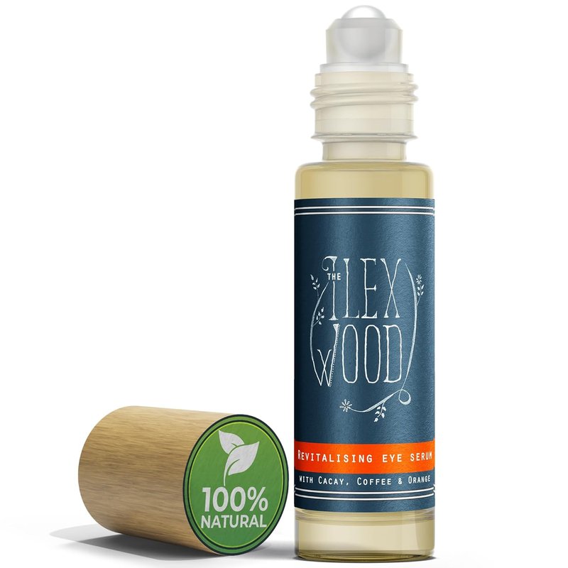 Ilex Wood Revitalising Eye Serum - All-Natural Vegan Anti-Aging Formula with Cacay Oil & Green Coffee | 10ml (0.34 fl oz)