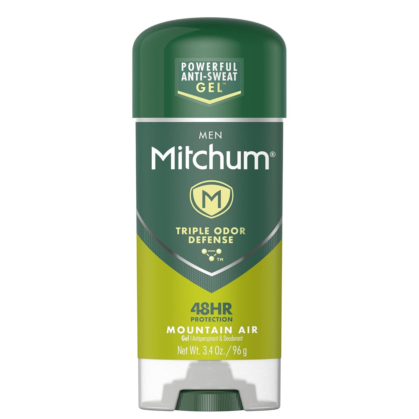 Mitchum Anti-Perspirant & Deodorant Clear Gel - Mountain Air | 3.4 Oz (Pack of 6)
