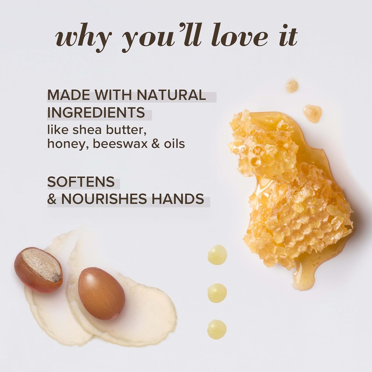Burt's Bees Hand Cream - Almond & Milk Formula | 2 Oz Moisturizer for Soft Skin