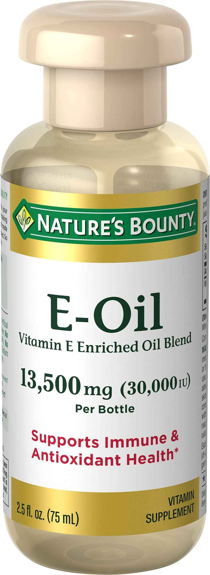 Nature's Bounty E Oil 30,000IU, 2.5 Fl. Oz (Pack of 2)