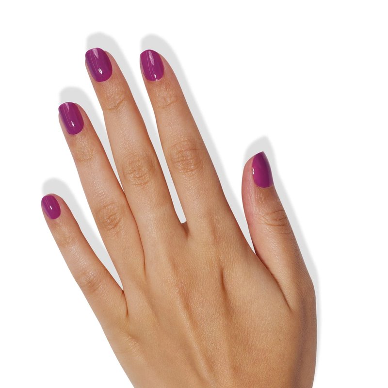 LONDONTOWN Lakur Nail Polish – Pink & Purple Shades, Violet Hibiscus, 0.4 Fl Oz, Long-Lasting, Streak-Free, Chip-Resistant | 21+ Free Non-Toxic Vegan Nail Color, Strengthens & Hydrates Nails