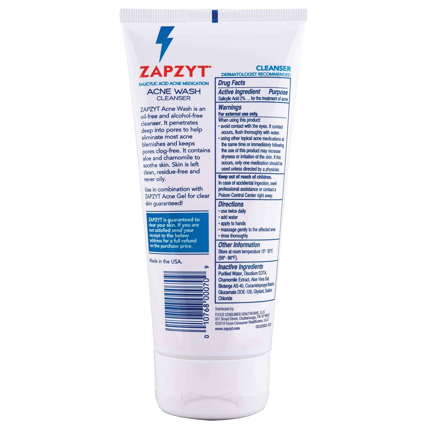 Zapzyt 2 Step Acne Treatment