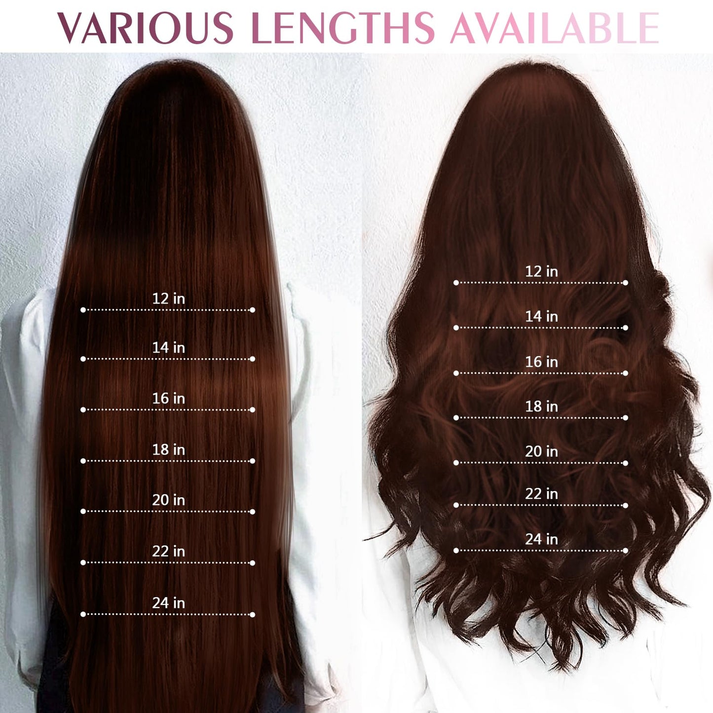 Fimislosion Tape in Hair Extensions Human Hair, 14 Inch Dark Auburn Real Human Hair Extensions, Invisible Tape ins for Women, Seamless Hair Extensions Tape in 20Pcs 50Gram