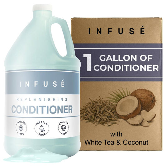 H2O Tropical Infuse Hotel Conditioner | 1 Gallon | For Hospitality & Vacation Rentals to Refill Dispensers | (Single Gallon)