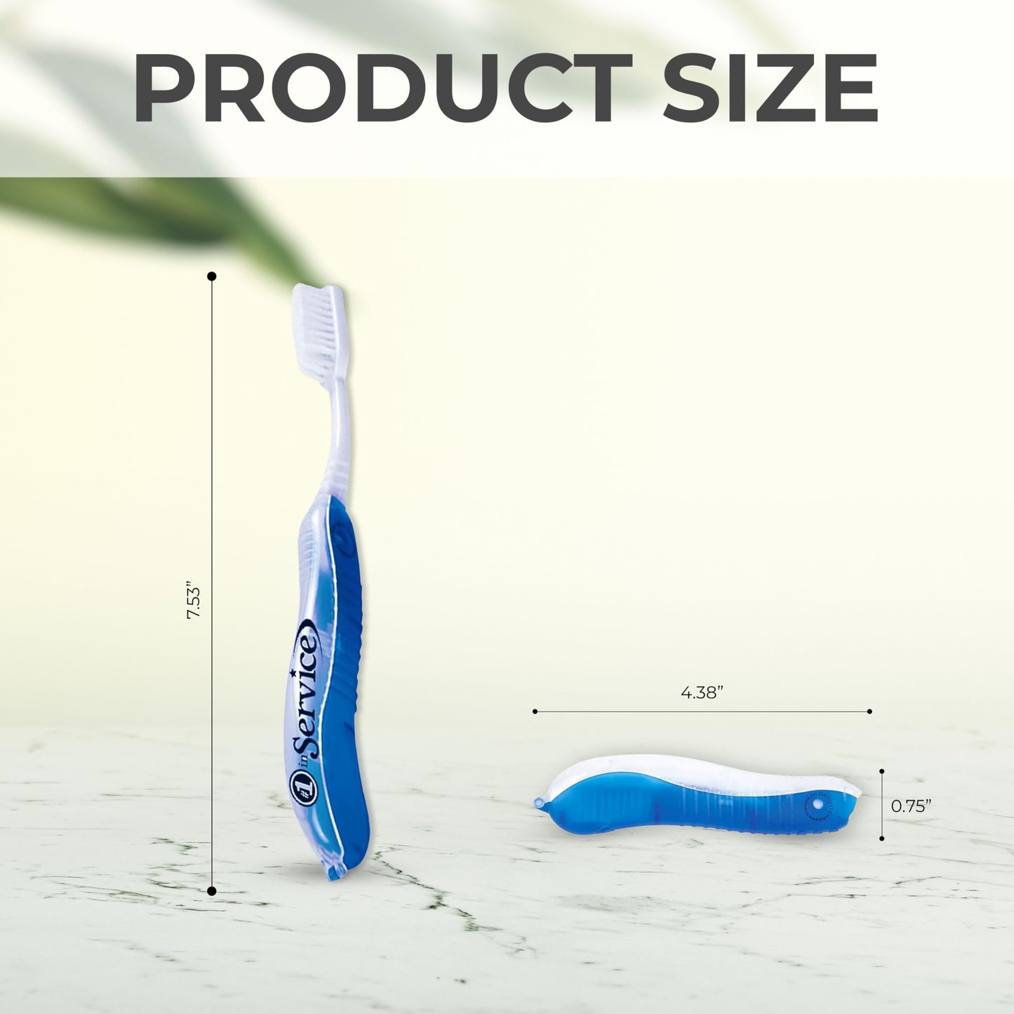 Number 1 In Service 24 Pack Foldable Travel Toothbrushes Soft Bristle Compact Size for Adults, Kids, Men, Women, Mini Tooth Brush Set for Camping, Hotel, Airplane, Toiletry Kits Individually Wrapped