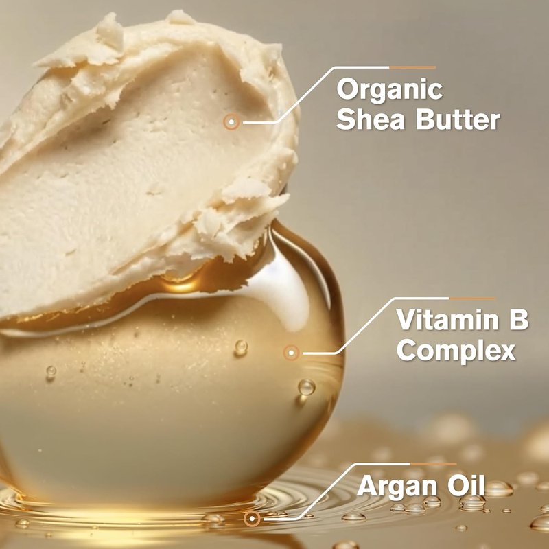 Cantu Argan Oil Leave-In Conditioning Repair Cream - 16 Ounce | Deep Moisture & Frizz Control