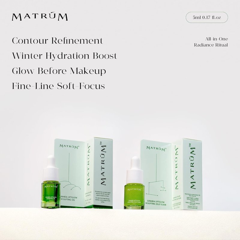Mini Face Oil Discovery Set - 4 Travel Size Oils for Deep Repair, Radiance Boost & Firming
